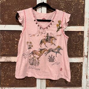 Double D Ranch Horses of the Wind Tank Top